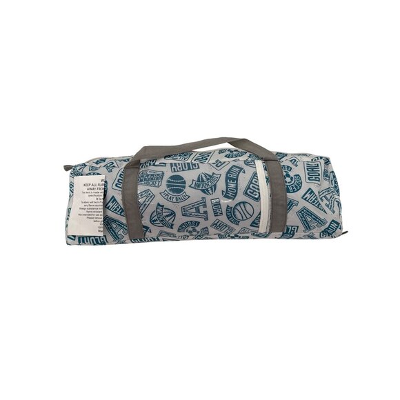 Pillowfort Play Tent With Blue Canopy & Sports Print Storage Bag - Picture 3 of 3